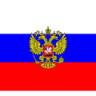 Россия-командующий на корабле флаг. Размер 45х28 мм
