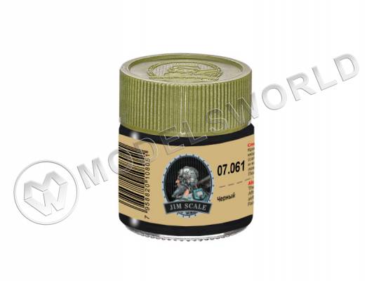 Спиртовая краска Jim Scale Черный Black, 10 мл