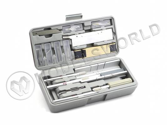 Набор ножей JAS с цанговым зажимом, 30 предметов