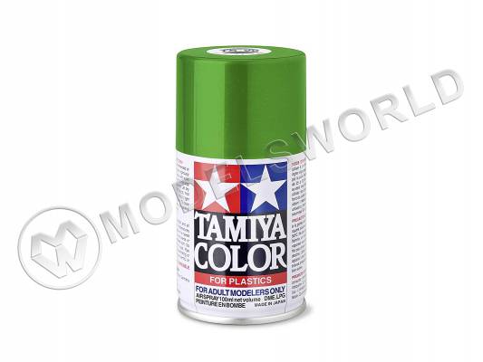 Краска-спрей Tamiya серия TS в баллоне 100 мл. TS-20 Metallic Green (Зеленая металлик)