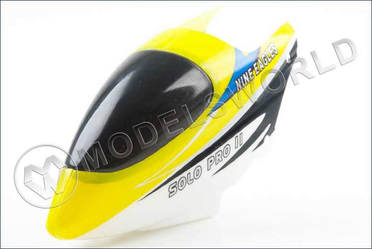 Кабина жёлтого цвета, для вертолётов Nine Eagles Solo Pro NE260A. - фото 1