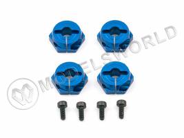 Хабы колес шестигранные Team Associated - FT обжимной 1/10, 4 шт