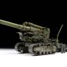 Склеиваемая пластиковая модель Cоветская 203 мм гаубица Б-4 особой мощности. Масштаб 1:35