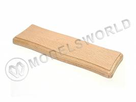 Основание фигурное 300х100 мм, бук