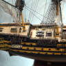 Модель линейного корабля HMS Victory (в футляре). Масштаб 1:84