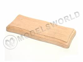 Основание фигурное 210х90 мм, ольха