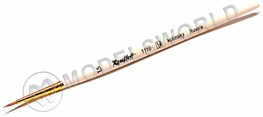 Кисть круглая укороченная Roubloff из волоса колонка № 1.5