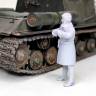 Фигура командира танка СССР, зима  1943 г., поза 3. Масштаб 1:35