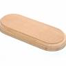 Основание овальное 210х90 мм, бук