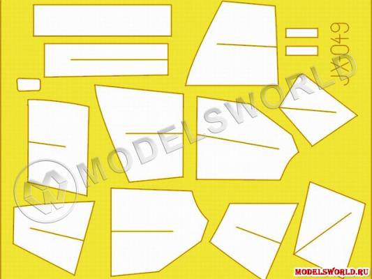 Окрасочная маска на AH-1W, Academy. Масштаб 1:35