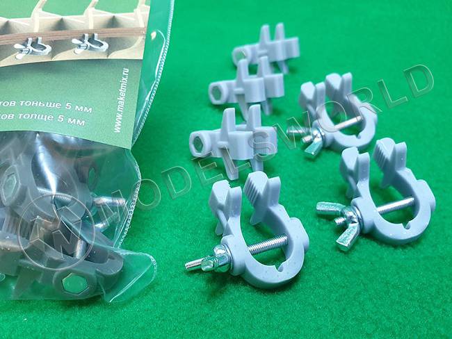 Зажимы СВ Модель на шпангоуты толще 5 мм, 6 шт - фото 1