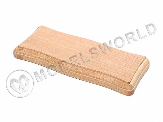 Основание фигурное 210х90 мм, бук