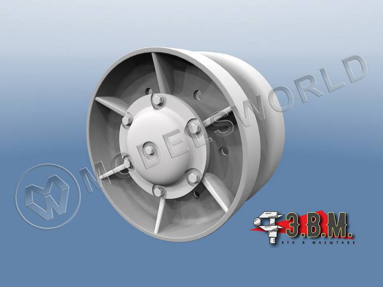 Поддерживающие катки ранние ИС-2. Масштаб 1:35 - фото 1