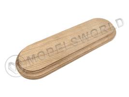 Основание овальное 210х90 мм, дуб