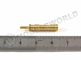 Макет пушки, латунь, 4,5x25 мм, 2 шт