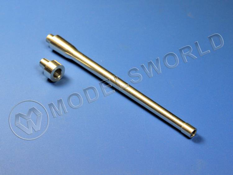 Металлическая 122 мм пушка А-19С для ИСУ-122, с нарезами, съемная втулка, Звезда. Масштаб 1:35 - фото 1