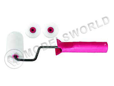 Валик поролоновый + 2 шубки, 65 мм - фото 1