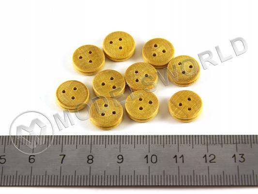 Юферс, самшит, 12 мм, 10 шт