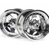 Диски трак 1/10 - AR5 CHROME (83x56 мм), 2 шт