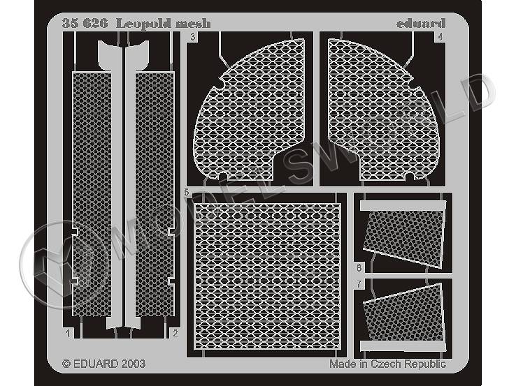 Фототравление для Leopold mesh, Dragon. Масштаб 1:35 - фото 1