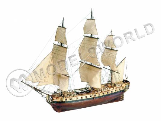 Набор для постройки модели корабля HERMIONE LA FAYETTE. Масштаб 1:89