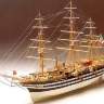 Набор для постройки модели корабля AMERIGO VESPUCCI итальянский учебный парусник. Масштаб 1:100