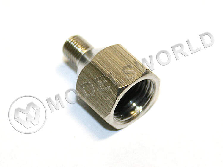 Переходник гайка 1/4" - штуцер М5х0.5 - фото 1