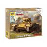 Склеиваемая пластиковая модель Британский пехотный танк «Валентайн» II. Масштаб 1:100