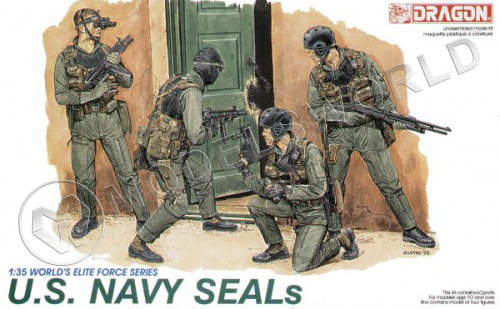 Фигуры солдат U.S. Navy SEALs. Масштаб 1:35 Фигуры солдат U.S. Navy SEALs. Масштаб 1:35 - фото 1