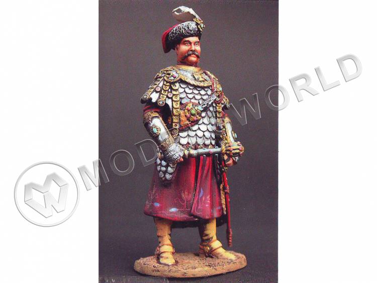 Фигура Гетман 17 век, 90 мм - фото 1