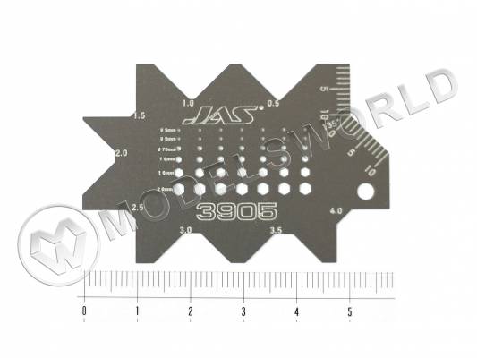 Скрайбер JAS угловых поверхностей, формирования головок болтов и гаек