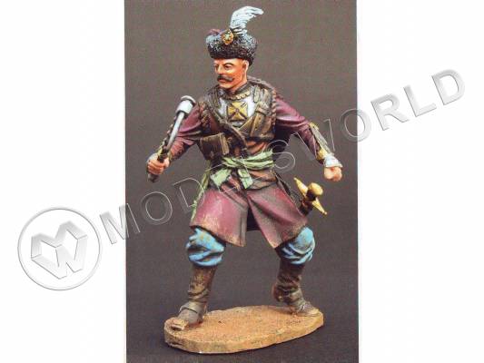 Фигура Лиссовский казачий офицер 17 век, 90 мм