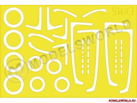 Окрасочная маска для F-18E, Revell. Масштаб 1:48