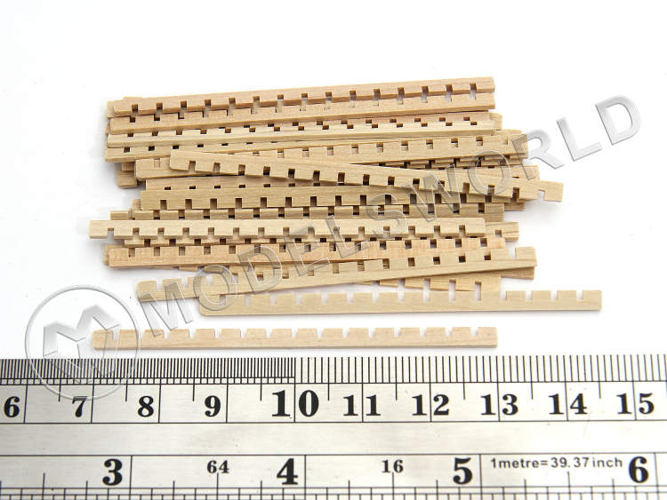 Заготовки для решеток, липа, 60х3 мм, 30 шт - фото 1