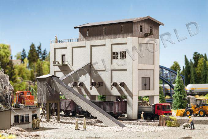 Макет гравийного завода. Масштаб H0 - фото 1