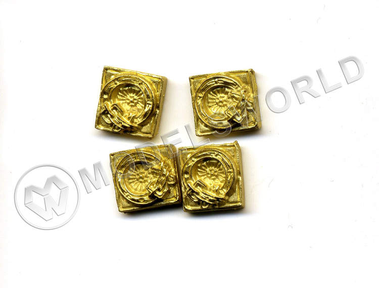 Декоративный элемент, барельеф, 12 мм, металл 1 шт. - фото 1