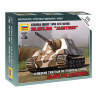 Склеиваемая пластиковая модель Немецкий тяжелый истребитель танков "Ягдтигр". Масштаб 1:100