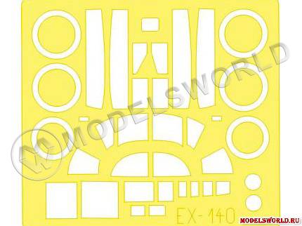 Окрасочная маска для A-26B, Revell. Масштаб 1:48