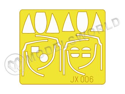 Окрасочная маска для MiG-19S, Trumpeter. Масштаб 1:32