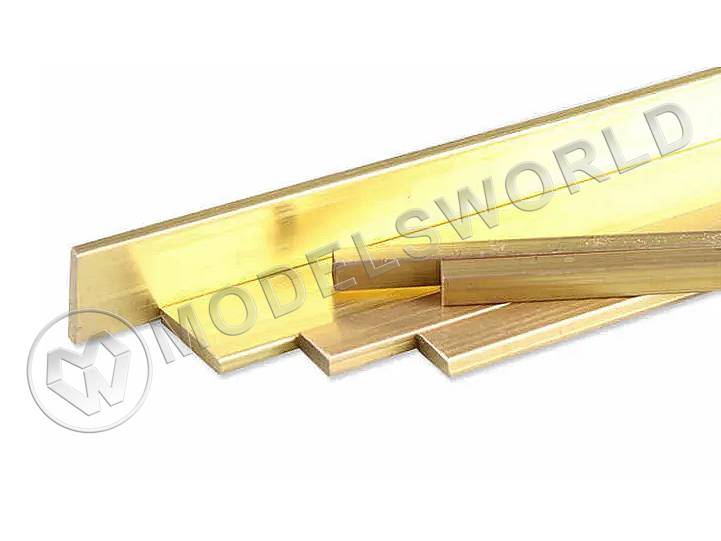 Полоска латунная 12х0.5 мм, 3 шт - фото 1