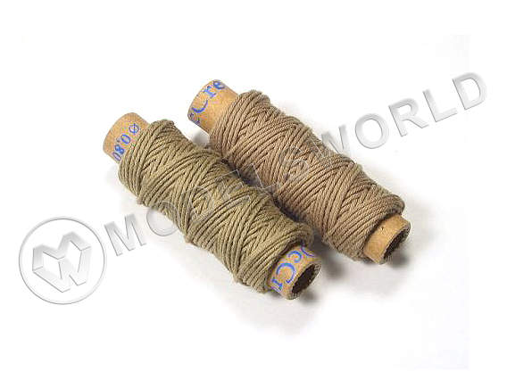 Нить для моделей OcCre, бежевая, 0.8 мм х 10 м - фото 1