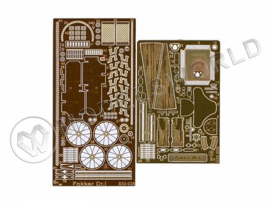 Фототравление для Fokker Dr.I WW I, Roden. Масштаб 1:32