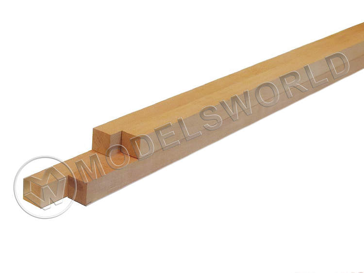 Рейка 10.0х10.0x500 мм, груша 1 шт. - фото 1