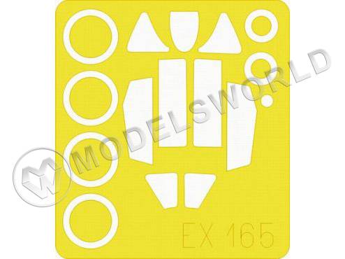 Окрасочная маска на MiG-15bis, Tamiya. Масштаб 1:48 - фото 1