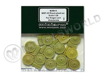 Опорные катки для БМП-1/2. Масштаб 1:35 - фото 1