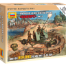 Британское 40-мм зенитное орудие "Бофорс" MK-1/2. Масштаб 1:72