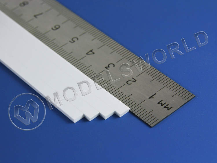 Полоска пластиковая 1.5х4.0 мм, 9 шт - фото 1