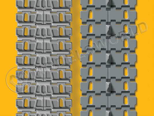 Траки для танков КВ поздней, ИС ранней серий. Масштаб 1:35