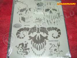 Трафарет "EVIL HORDE" (Craig Fraser Course of Skull Master)