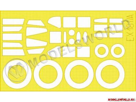 Окрасочная маска для A-20B, AMT/ERTL, Italeri. Масштаб 1:48